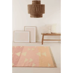 Green Looop Handweb-Teppich Soleil Rosa 17 Green Looop Handweb-Teppich Soleil Rosa -Bieco-Shop green looop handweb teppich soleil rosa a375916 7