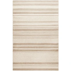 Green Looop Kurzflorteppich Dijon Beige