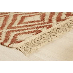 Green Looop Kurzflorteppich Lyon Rot Beige -Bieco-Shop green looop kurzflorteppich lyon rot beige a372804 2