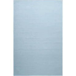 Green Looop Kurzflorteppich Nizza Hellblau