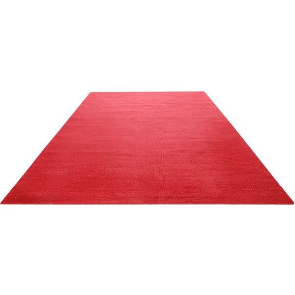 Green Looop Kurzflorteppich Nizza Rot 4 Green Looop Kurzflorteppich Nizza Rot - Image 2