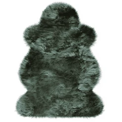 Heitmann Australisches Premium Lammfell Dunkelgrün