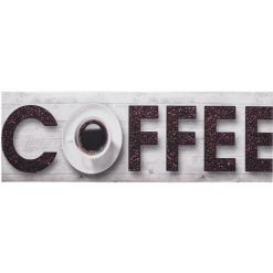 HOMCOM Läufer Pflegeleicht Beige, Braun