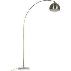 HOMCOM Stehlampe Mit Verstellbarem Schirm Bronze