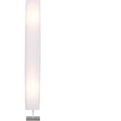 HOMCOM Stehlampe Weiß