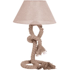 HOMCOM Taulampe Beige