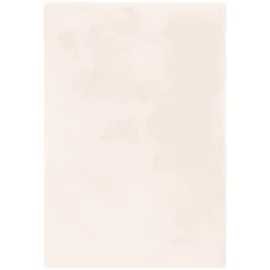 HOMCOM Teppich Aus Maschinell Gewebten Hochflor 120 Cm Lang Beige