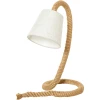 HOMCOM Tischlampe Mit Hanfseilsockel Beige -Bieco-Shop homcom tischlampe mit hanfseilsockel beige a408962