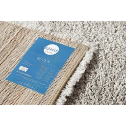 Homie Living Hochflorteppich Bozen Creme Grau -Bieco-Shop homie living hochflorteppich bozen creme grau a373191 4
