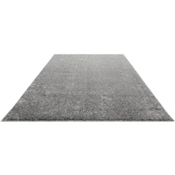 Homie Living Hochflorteppich Flavio Hellgrau -Bieco-Shop homie living hochflorteppich flavio hellgrau a416564 1