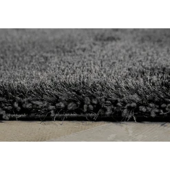 Homie Living Hochflorteppich Florenz Dunkel Grau -Bieco-Shop homie living hochflorteppich florenz dunkel grau a372822 2