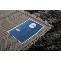 Homie Living Hochflorteppich Florenz Silber -Bieco-Shop homie living hochflorteppich florenz silber a372821 8