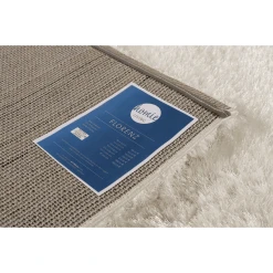 Homie Living Hochflorteppich Florenz Weiss -Bieco-Shop homie living hochflorteppich florenz weiss a372820 8
