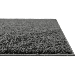 Homie Living Hochflorteppich Gino Anthrazit Grau -Bieco-Shop homie living hochflorteppich gino anthrazit grau a416569 2