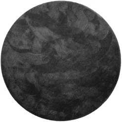 Homie Living Hochflorteppich Pisa Anthrazit