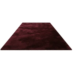 Homie Living Hochflorteppich Pisa Bordeaux Rot -Bieco-Shop homie living hochflorteppich pisa bordeaux rot a372884 1