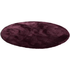 Bieco-Shop -Bieco-Shop homie living hochflorteppich pisa bordeaux rot a410765 1