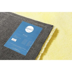 Homie Living Hochflorteppich Pisa Gelb -Bieco-Shop homie living hochflorteppich pisa gelb a372826 2