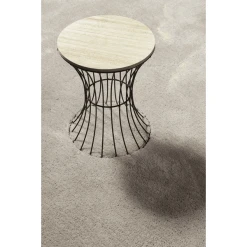 Homie Living Hochflorteppich Pisa Hellgrau Beige -Bieco-Shop homie living hochflorteppich pisa hellgrau beige a410781 3