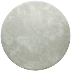 Homie Living Hochflorteppich Pisa Hellgrau Grün