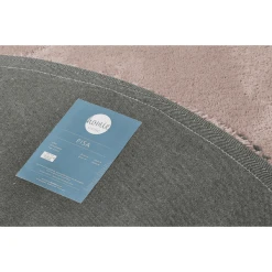 Homie Living Hochflorteppich Pisa Hellrosa -Bieco-Shop homie living hochflorteppich pisa hellrosa a410767 4