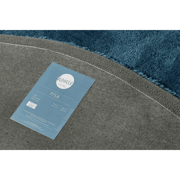 Homie Living Hochflorteppich Pisa Türkis Petrol 7 Homie Living Hochflorteppich Pisa Türkis Petrol - Image 5