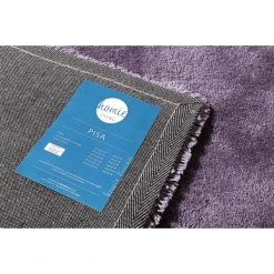 Homie Living Hochflorteppich Pisa Violett Flieder -Bieco-Shop homie living hochflorteppich pisa violett flieder a373080 2