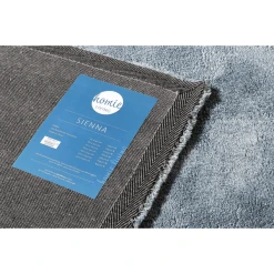 Homie Living Hochflorteppich Sienna Blau -Bieco-Shop homie living hochflorteppich sienna blau a372828 2