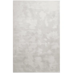 Homie Living Hochflorteppich Sienna Mittelgrau