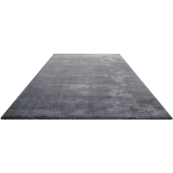 Homie Living Hochflorteppich Sienna Schiefergrau -Bieco-Shop homie living hochflorteppich sienna schiefergrau a373005 1