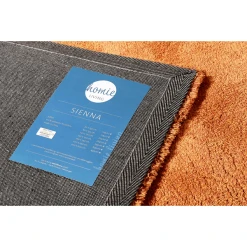 Homie Living Hochflorteppich Sienna Terracotta Meliert -Bieco-Shop homie living hochflorteppich sienna terracotta meliert a372834 2