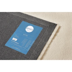 Homie Living Hochflorteppich Vita Beige -Bieco-Shop homie living hochflorteppich vita beige a373200 2