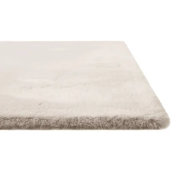 Homie Living Hochflorteppich Vita Hellgrau -Bieco-Shop homie living hochflorteppich vita hellgrau a373198 3