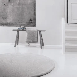 Homie Living Hochflorteppich Vita Hellgrau -Bieco-Shop homie living hochflorteppich vita hellgrau a373198 6