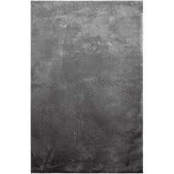 Homie Living Kurzflorteppich Lago Anthrazit