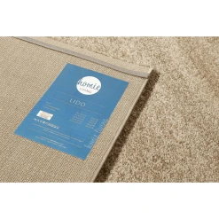 Homie Living Kurzflorteppich Lido Beige -Bieco-Shop homie living kurzflorteppich lido beige a375859 4