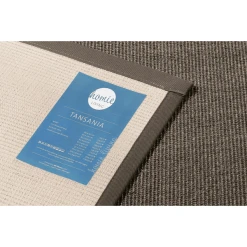 Homie Living Kurzflorteppich Tansania Grau -Bieco-Shop homie living kurzflorteppich tansania grau a373270 3