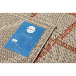 Homie Living Outdoorteppich In & Outdoor Bergamo Beige Rot -Bieco-Shop homie living outdoorteppich in outdoor bergamo beige rot a375298 2