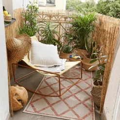 Homie Living Outdoorteppich In & Outdoor Bergamo Beige Rot -Bieco-Shop homie living outdoorteppich in outdoor bergamo beige rot a375298 4