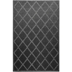 Homie Living Outdoorteppich In & Outdoor Bergamo Grau Blau