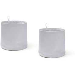 Kids Concept® Aufbewahrungsboxen Rund Aus Stoff, Lila