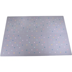 Knorr Toys® Softteppich Matte, Grau Punkte