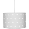 LIVONE Hängelampe Happy Style For Kids DOTS Silbergrau/weiss -Bieco-Shop livone haengelampe happy style for kids dots silbergrau weiss a290232