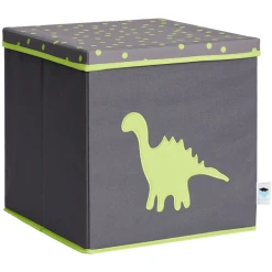 LOVE !T STORE !T Spielzeugkiste Mit Deckel Mit MDF, Dino