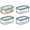 Mepal Vorratsdosen Modula 425 Ml 4er Set Türkis -Bieco-Shop mepal vorratsdosen modula 425 ml 4er set tuerkis a409579