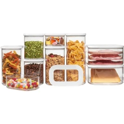 Mepal Vorratsdosen Modula 9er Set Weiß