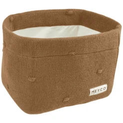 MEYCO Wickeltischkörbchen Klein Knots Toffee