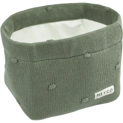 MEYCO Wickeltischkörbchen Medium Knots Forest Green