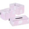 Roba Pflegeorganizer 3er Set Kleine Wolke Rosa -Bieco-Shop roba pflegeorganizer 3er set kleine wolke rosa a245940