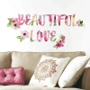 Roommates Room Mates Beautiful Love Aquarell Quote Mehrfarbig 1 Roommates Room Mates Beautiful Love Aquarell Quote Mehrfarbig -Bieco-Shop room mates beautiful love aquarell quote mehrfarbig a414213